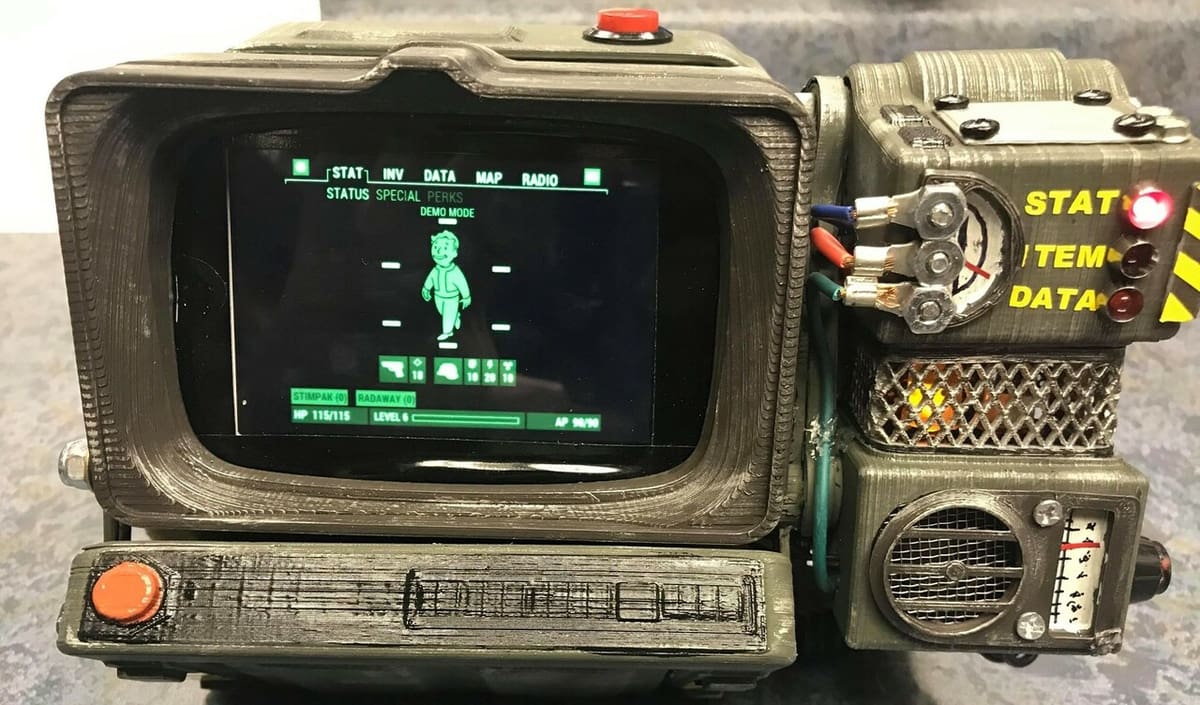 The good old Pip-Boy 2000 Mk VI!