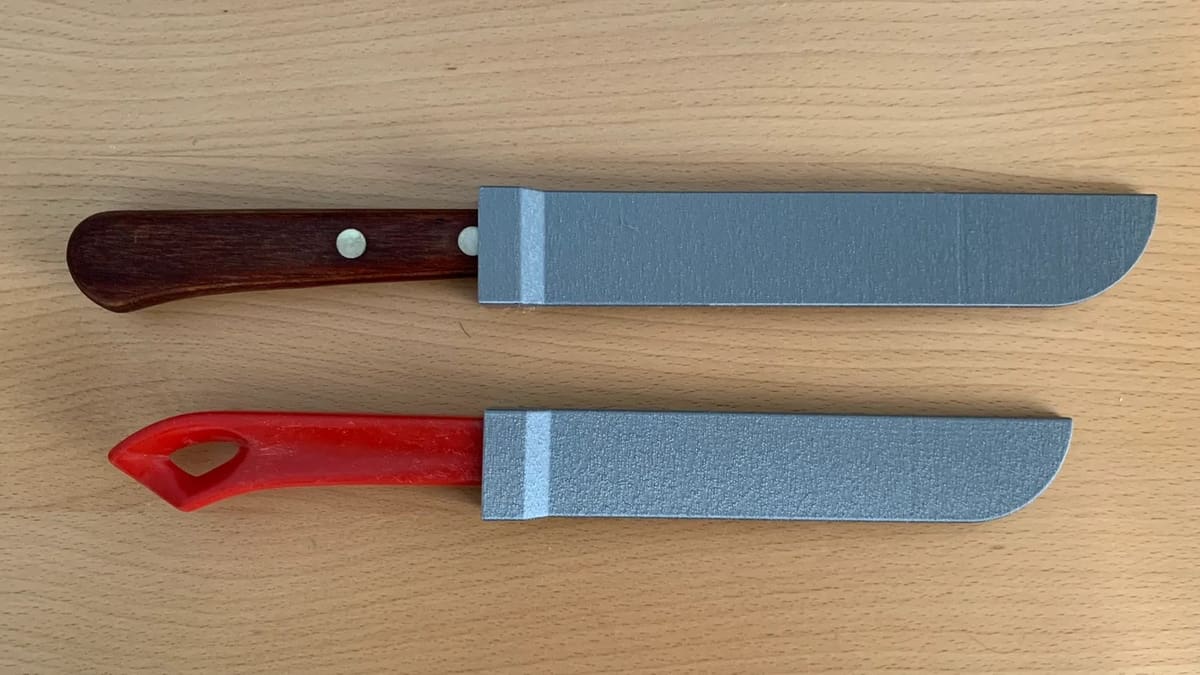 Hopefully this knife sheath was sliced with food safety in mind