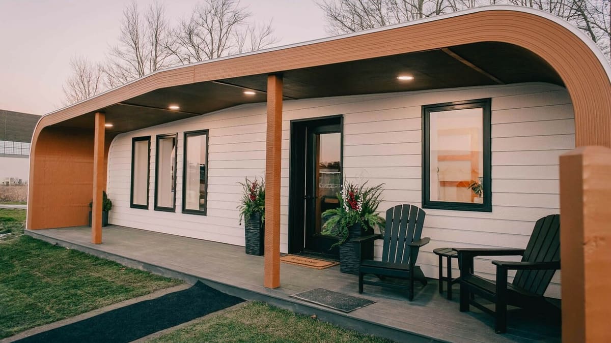 Pioneering homes from forest trees