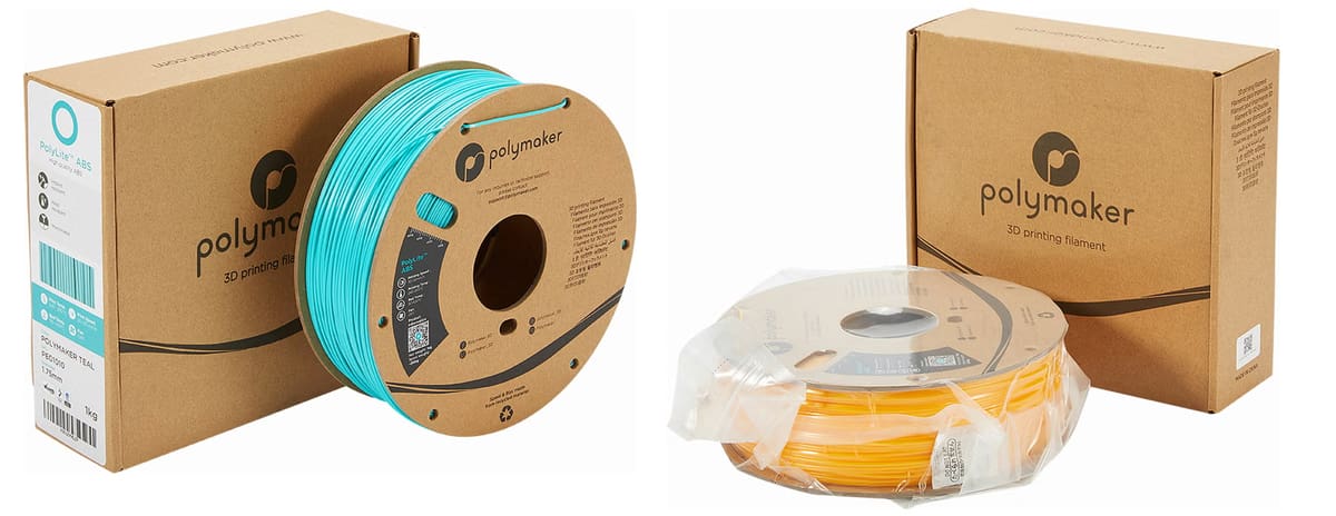 Image of: Polymaker PolyLite ASA & ABS
