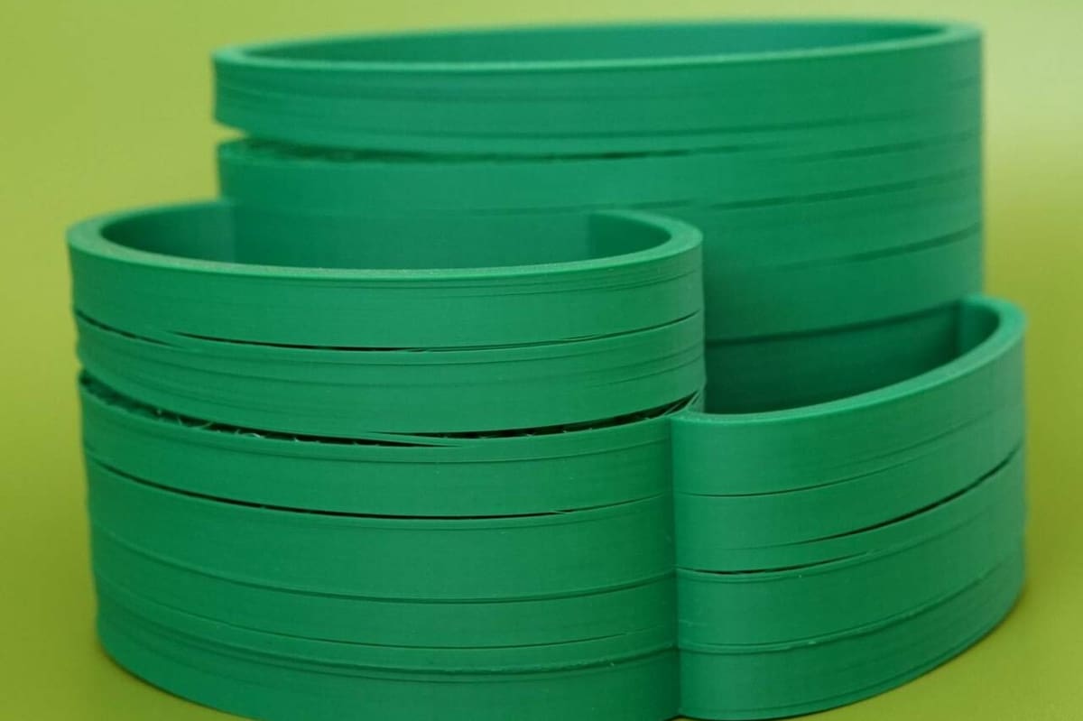 ABS can crack due to internal stresses and poor layer adhesion
