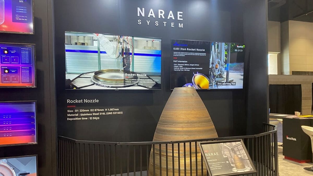 Insstek's Narae System on display at Rapid + TCT 2023