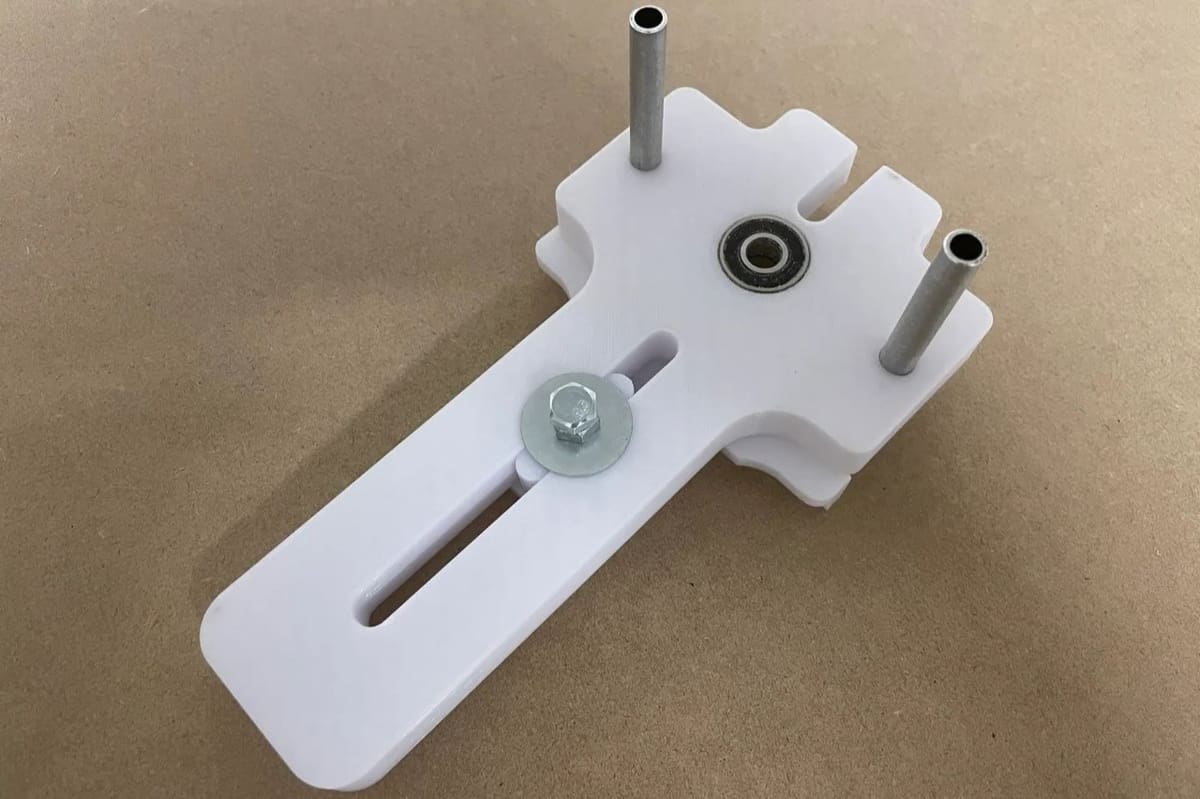 A simple dowelling jig