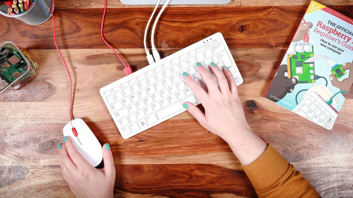The Raspberry Pi 400 is a fast Raspberry Pi4 built into a keyboard