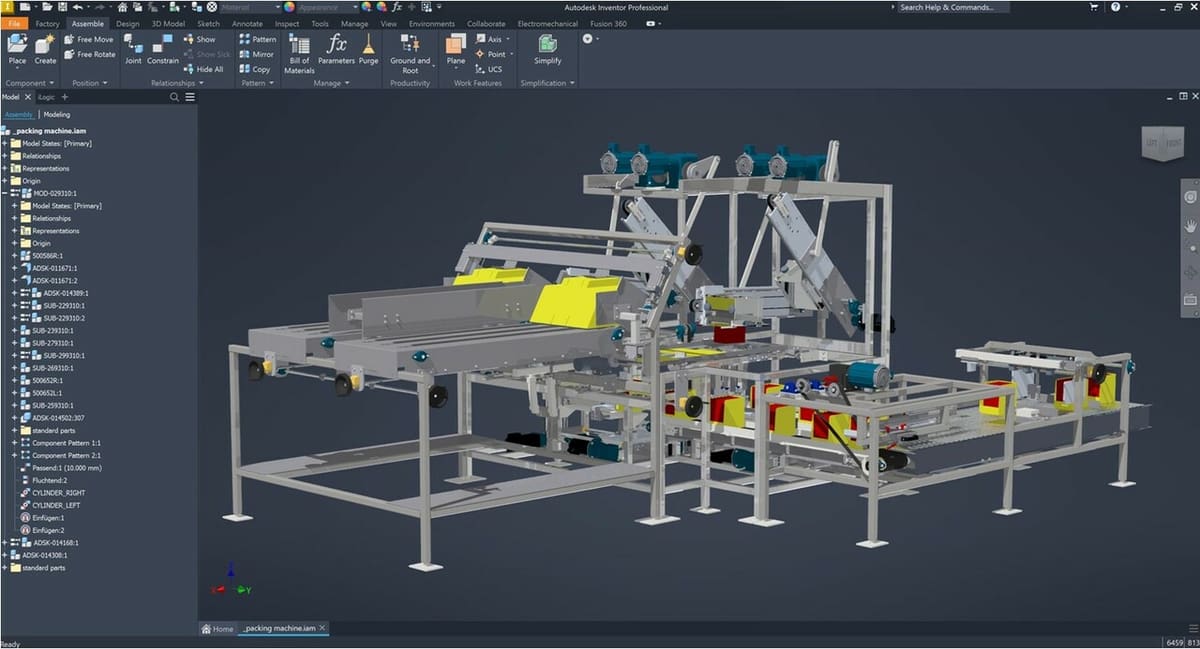 Design complete products in Inventor