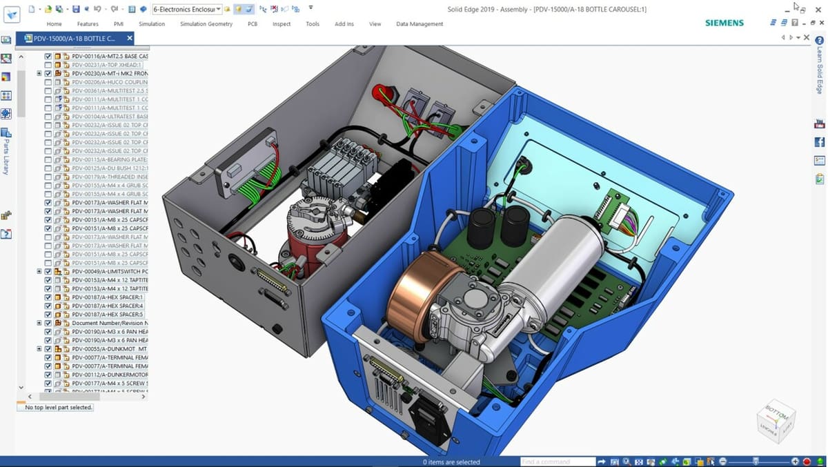 Wiring and harness design in Solid Edge