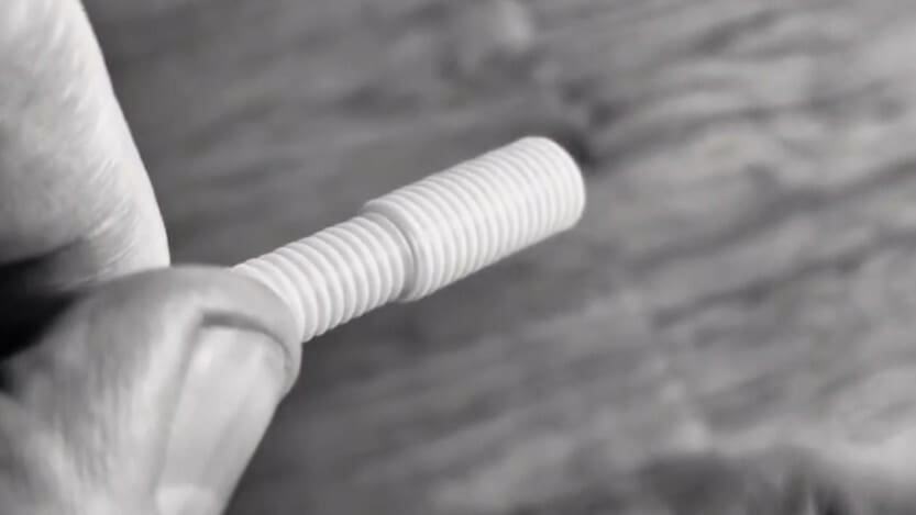 Fully Toleranced Screw Thread printed using FullControlGCode