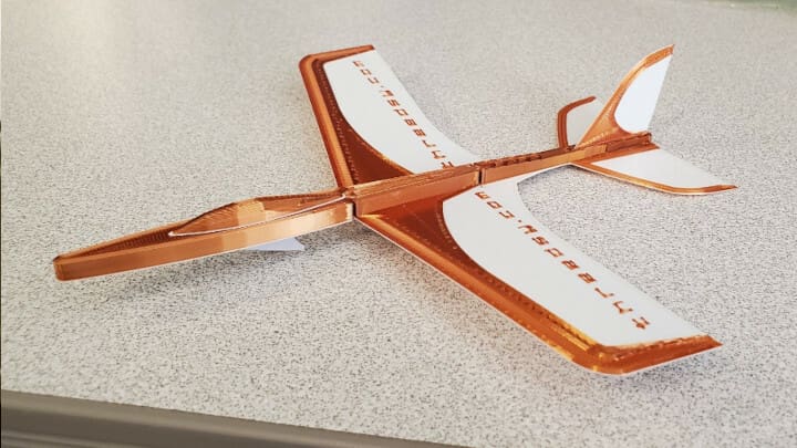 It may look like a glider, but it's a fireball!