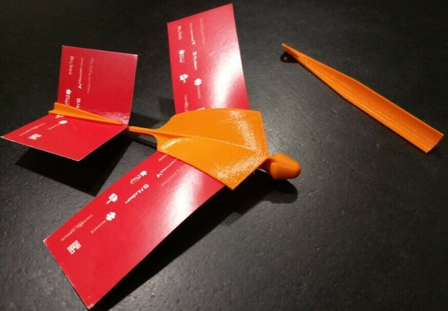 Help your business cards take flight