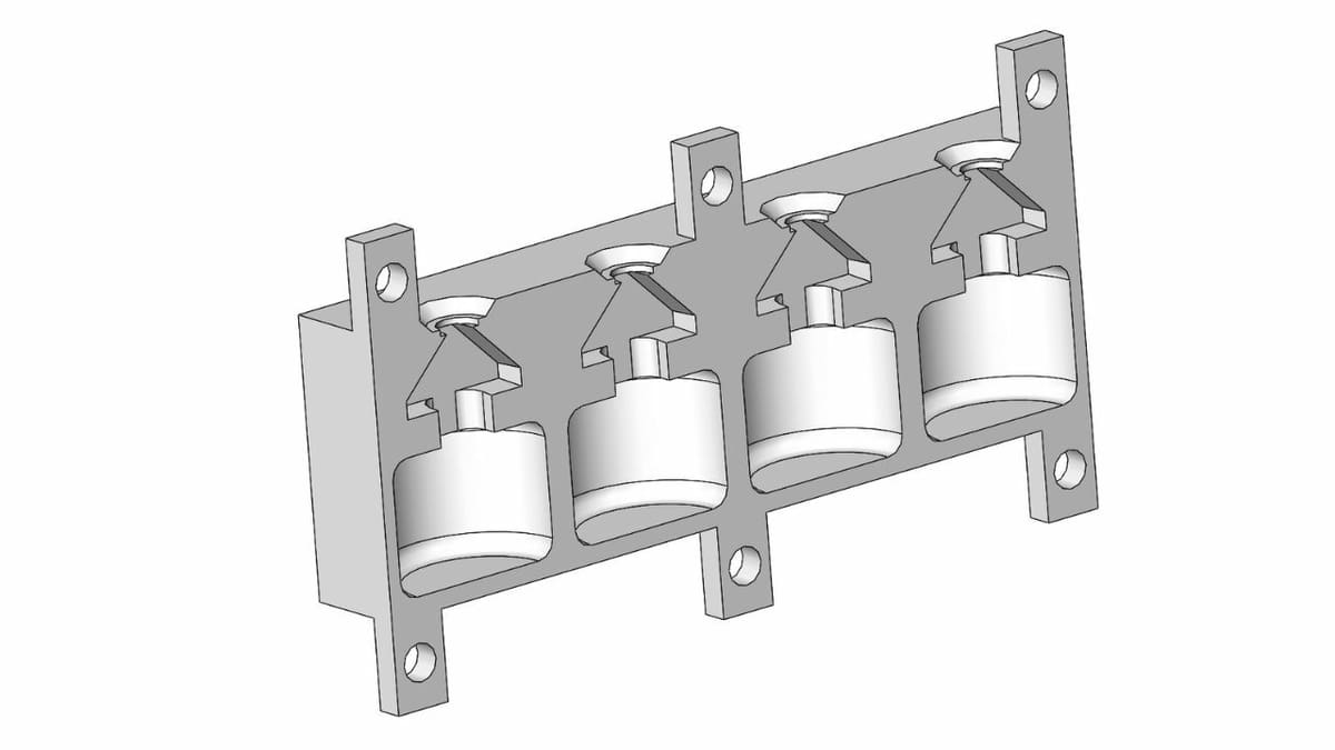 Mold without spout