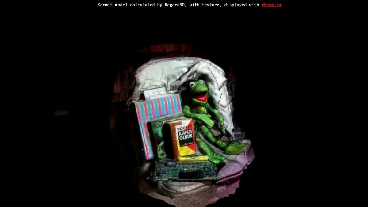 Kermit and assorted items.