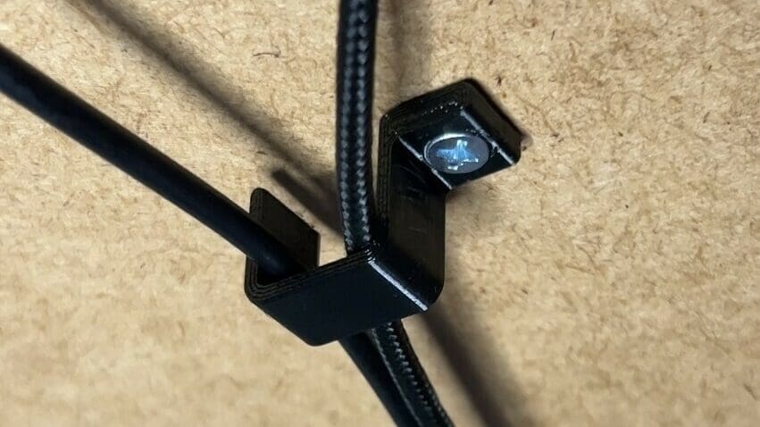 A small screw hook might just be all you need