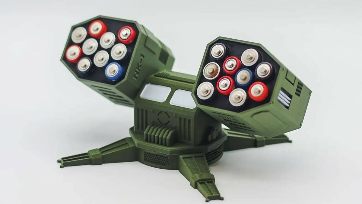 It may not fire batteries, but it does spin