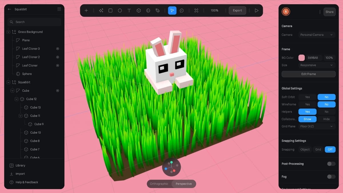 Bringing more life to the design with background elements