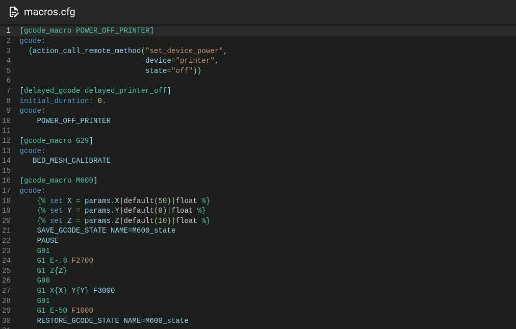 Klipper allows defining custom macros that can be called from within PrusaSlicer