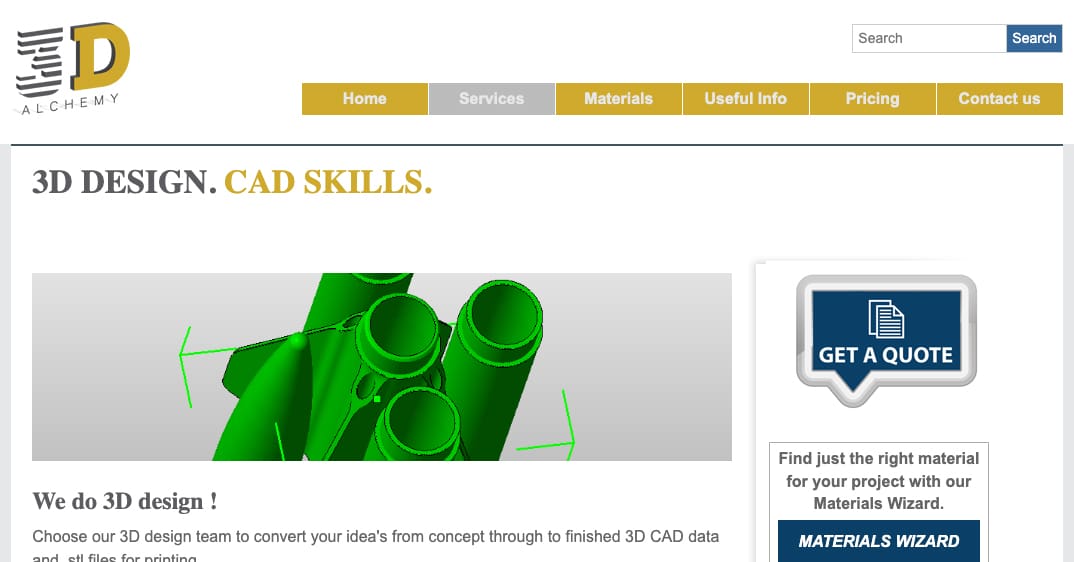 Image of 3D printing design services: 3D-Alchemy