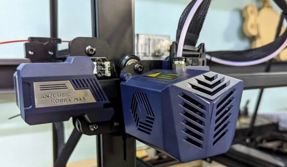 Bowen extrusion set ups take weight off the print head