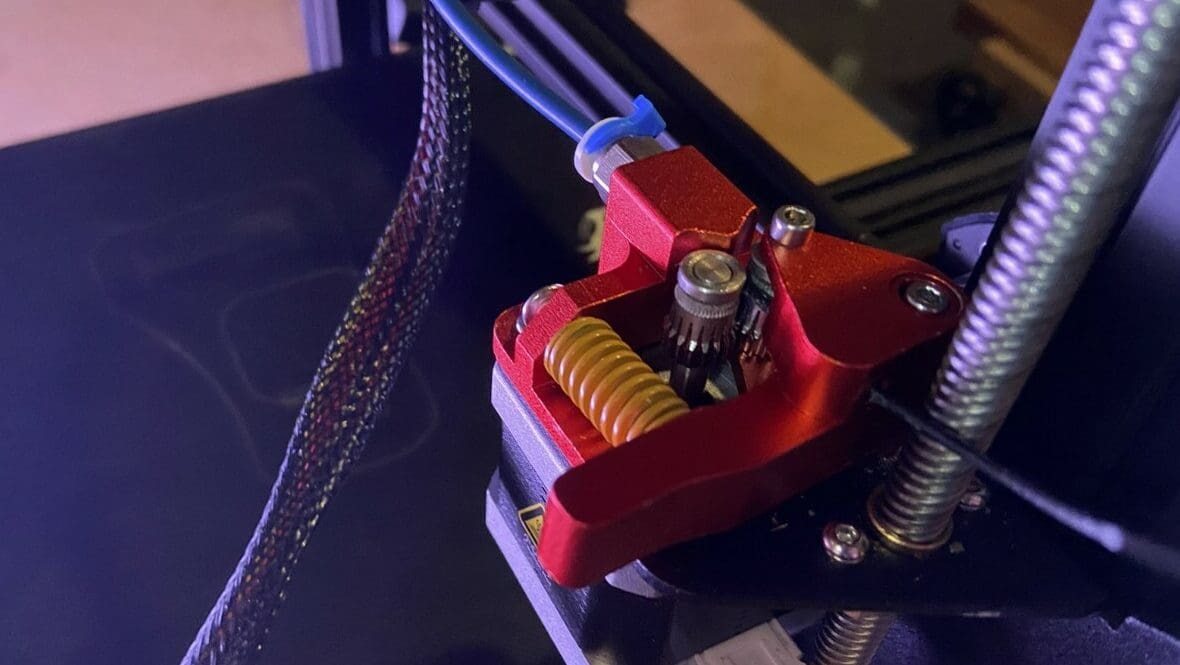 The retraction length controls how much filament your extruder pulls back