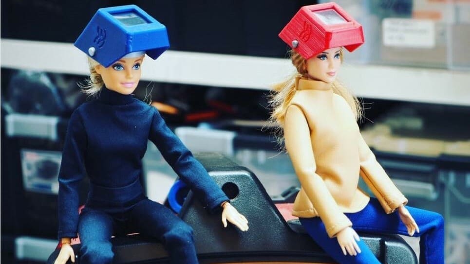 There are no limits to what the Barbies can accomplish