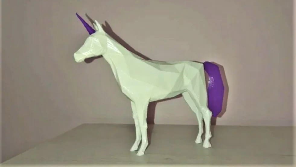 A dual-extruder printer allows for accent colors
