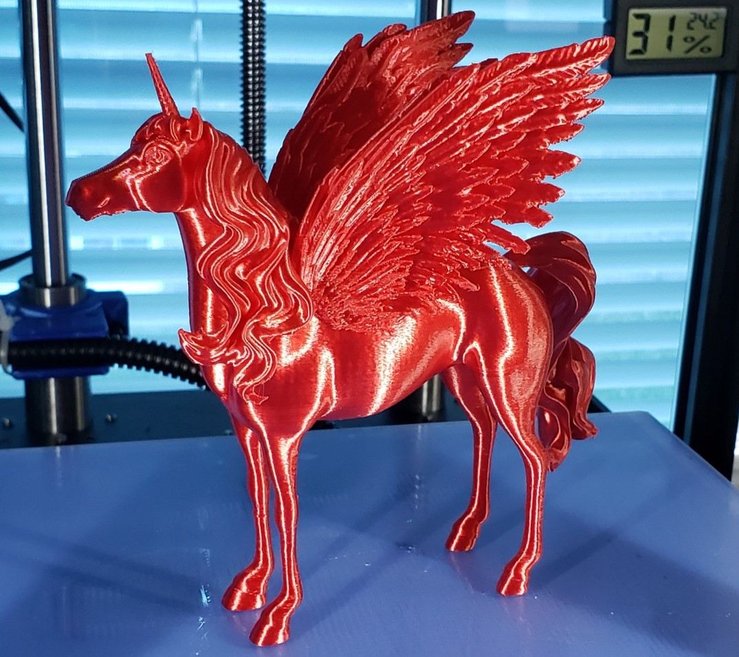 If the horn isn't magical enough for you, add wings!