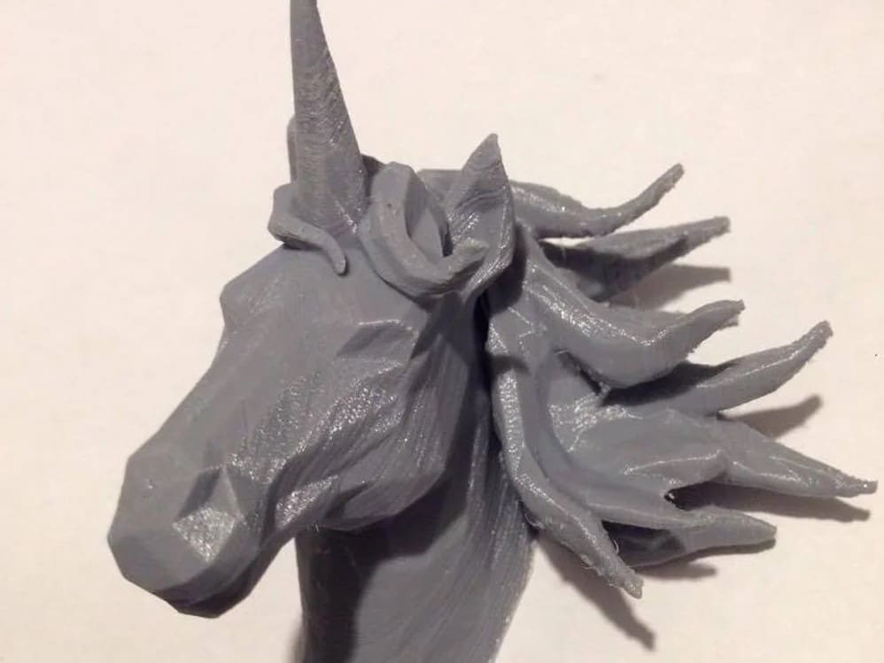 This unicorn has a great hairdo