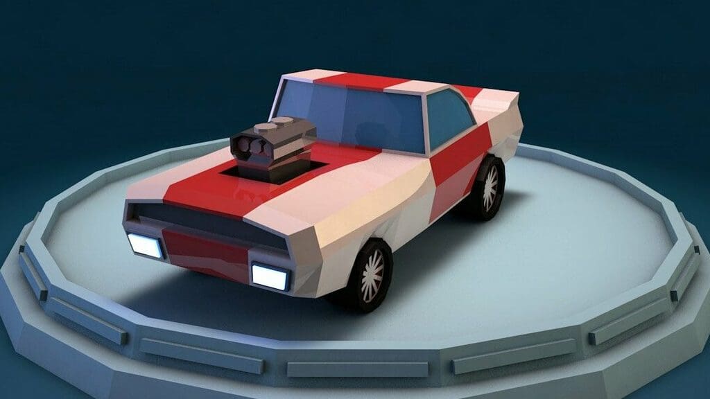3DExport has a low-poly model for any topic