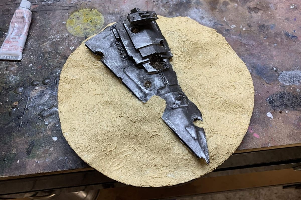 Image of: 7. Crashed Star Destroyer