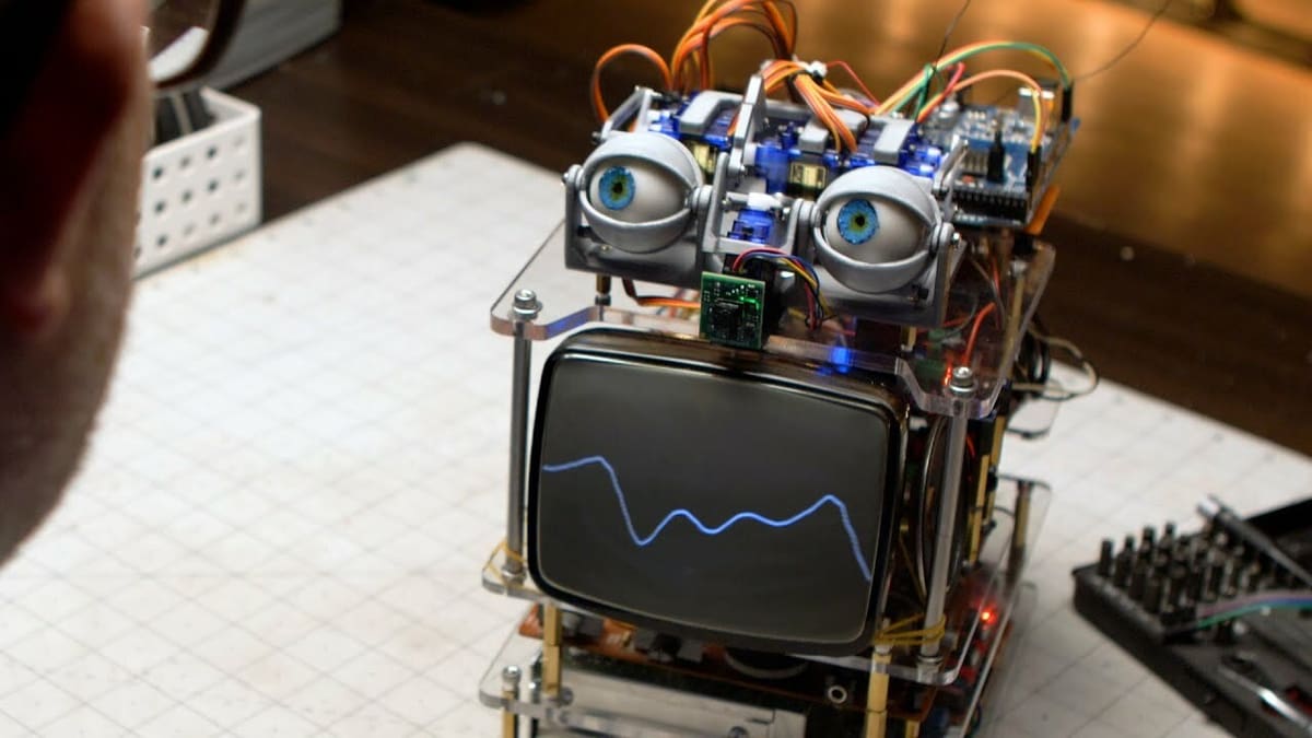 Havn't you ever wished to make eye contact with Alexa?