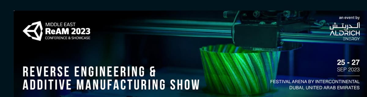 Image of 3D Printing / Additive Manufacturing Conferences: ReAM: Middle East Reverse Engineering & Additive Manufacturing Show