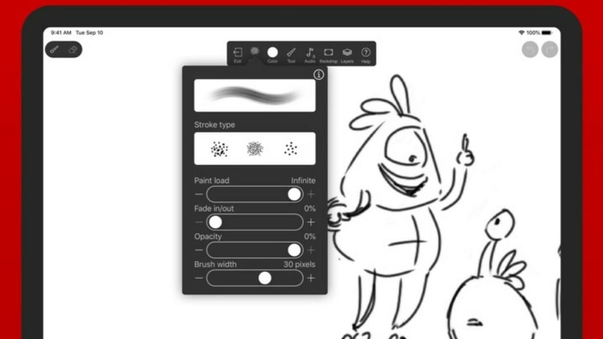 A powerful combination of drawing and animation in one app