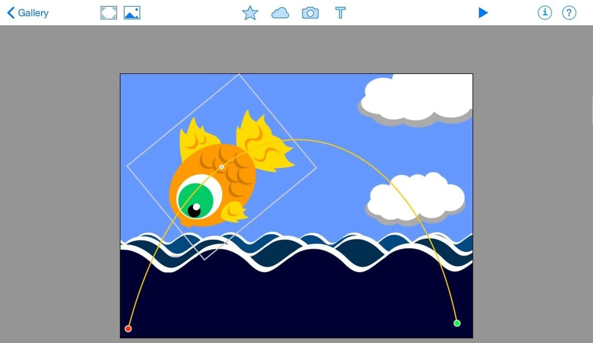 Set your scene and turn your freehand drawings into amazing animations
