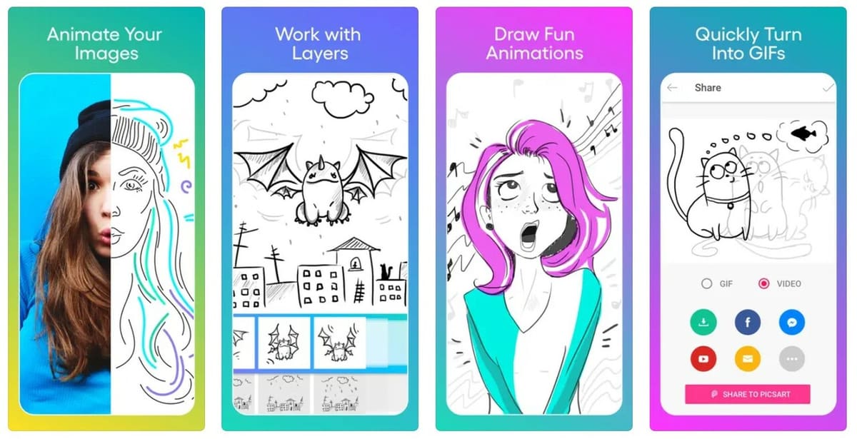 Create new cartoons or turn yourself into one!