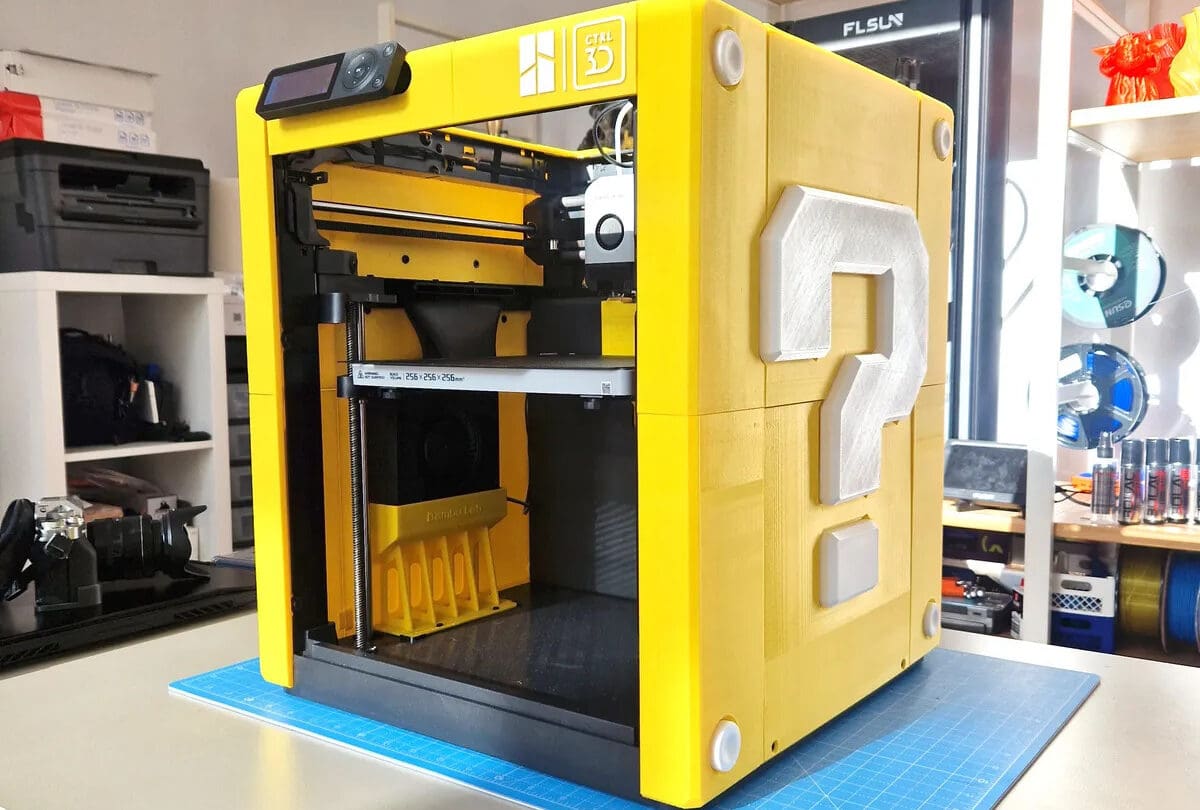 This block drops 3D printed goodies