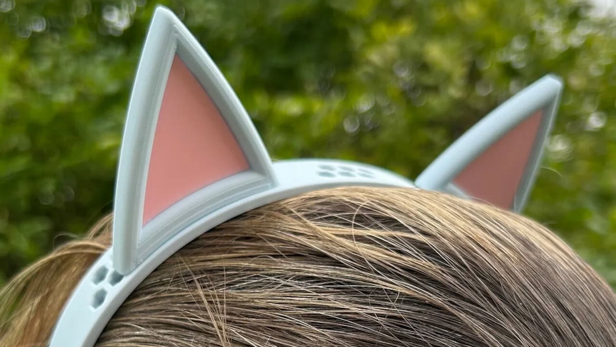 The colors print separately, a dab of glue does the trick.