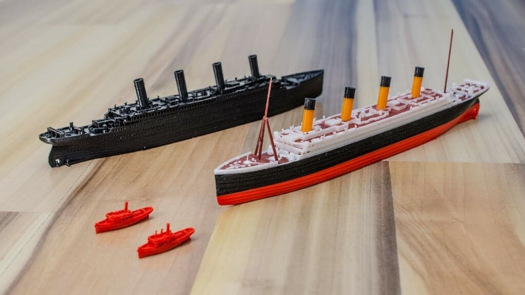 A classic colorful model