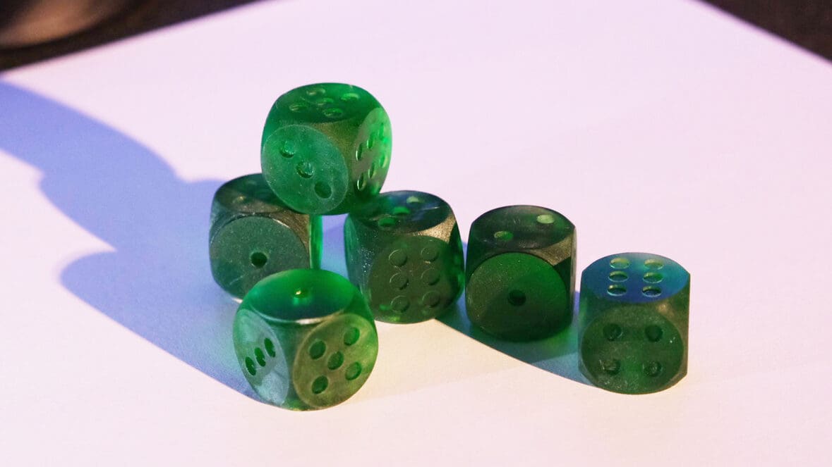 These classic dice are great for casual board games