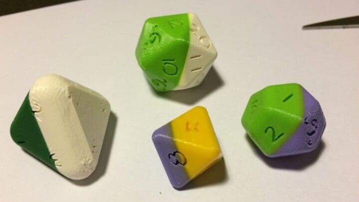 The Greeks' dice are perfect for games