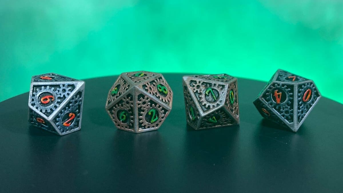 Themed dice such as these can take immersion during board games to a new level
