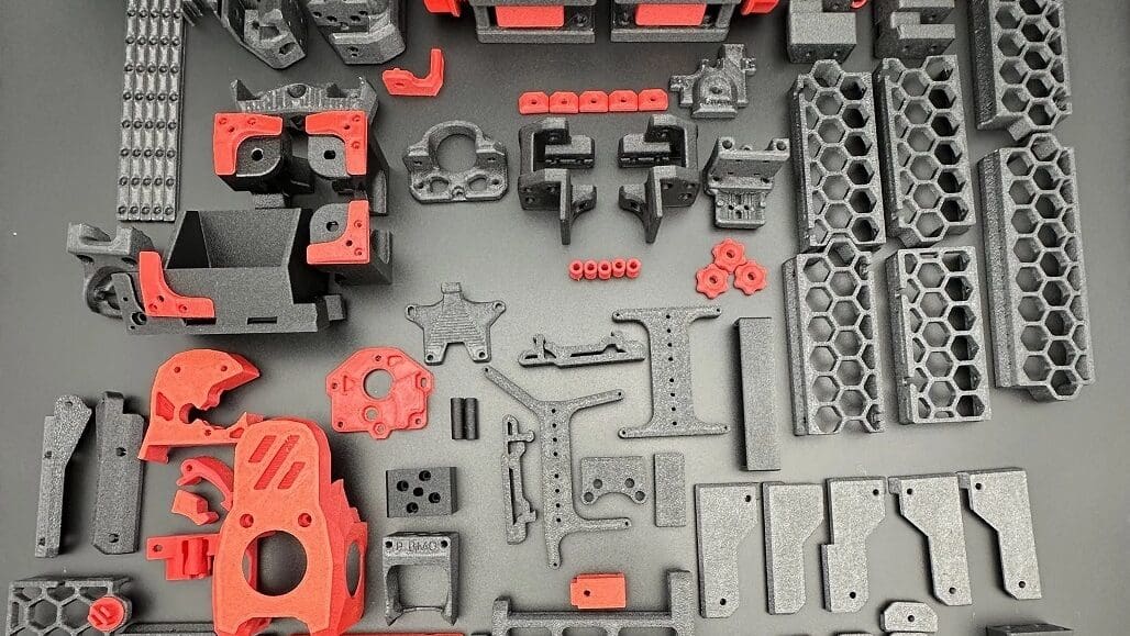 A printed parts bundle from Ali Express