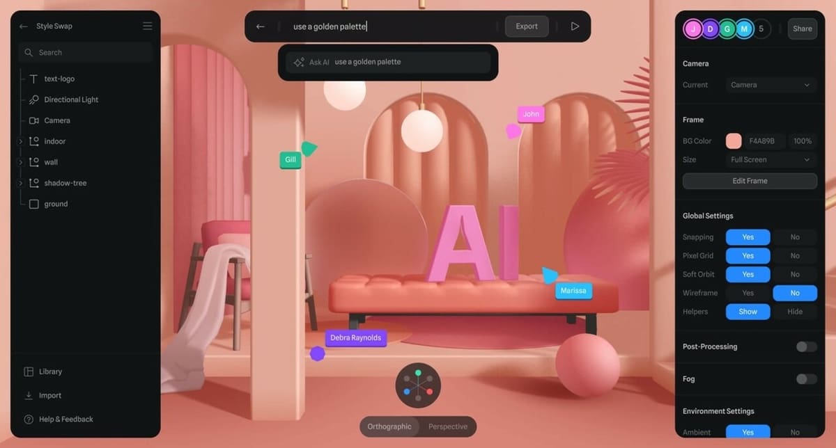 Make your 3D designs faster with AI