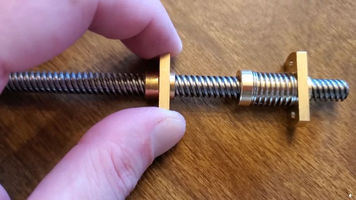POM nuts can reduce friction