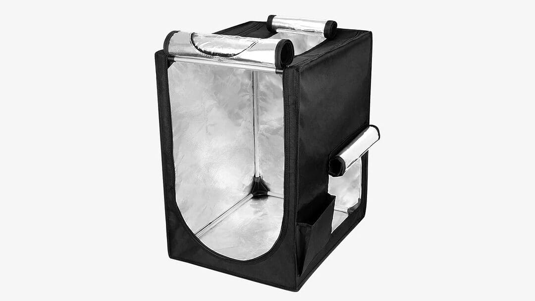 You can get this enclosure set up in a few minutes