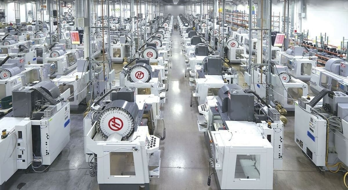 Protolabs' CNC machining center, where all the magic happens