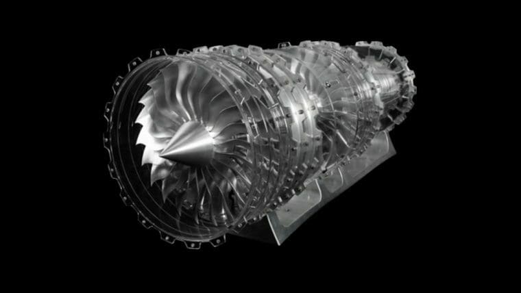 A turbofan engine