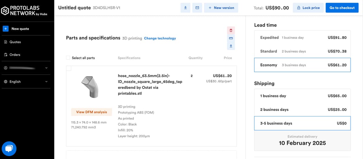 Image of ABS 3D Printing Services Put to the Test: Protolabs