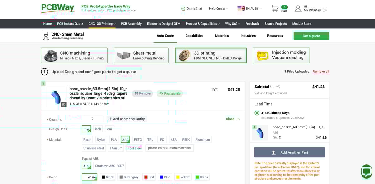 Image of ABS 3D Printing Services Put to the Test: PCBWay