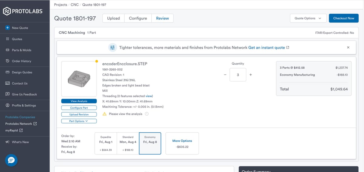 Image of: Protolabs/Protolabs Networks