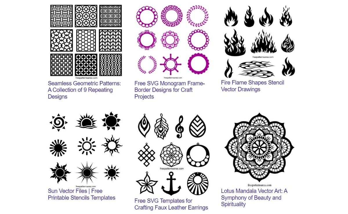 Foto de: Free Patterns Area