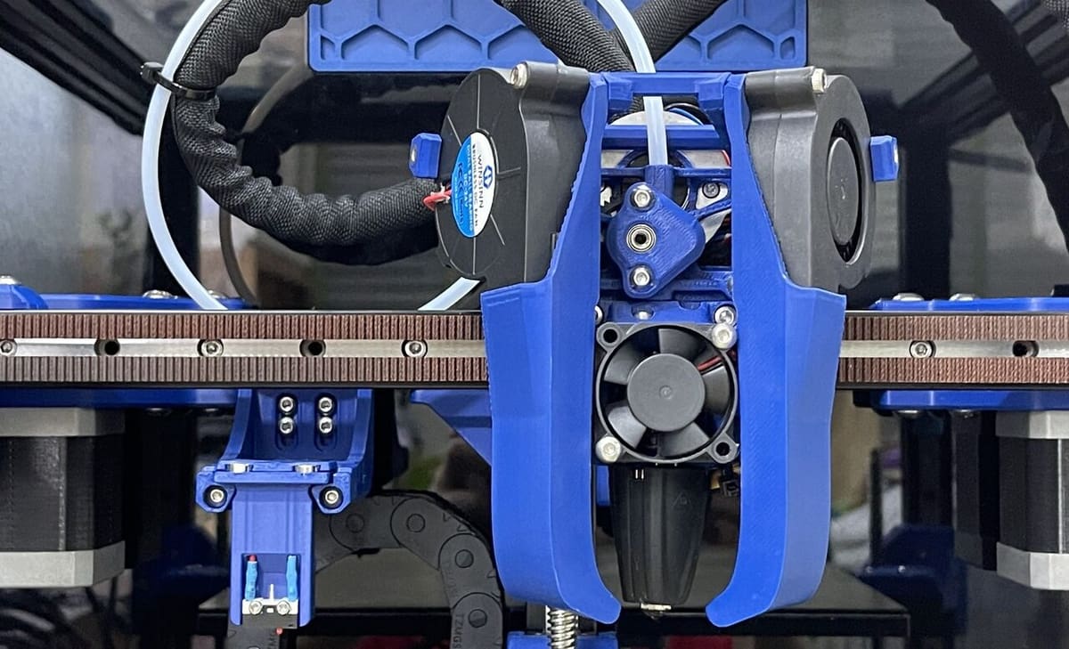Higher hot end temperatures also allow you to reach higher flow rates